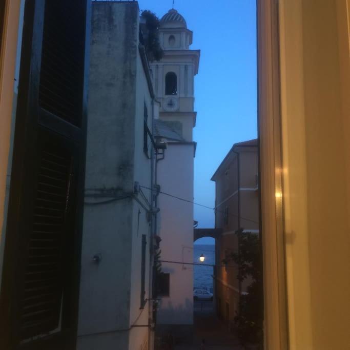 Sea View, In The Old Town Santo Stefano Al Mare Apartment ภายนอก รูปภาพ