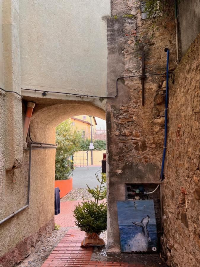 Sea View, In The Old Town Santo Stefano Al Mare Apartment ภายนอก รูปภาพ